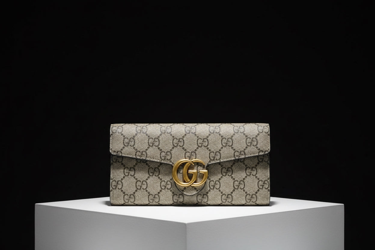 PORTAFOGLIO GG BEIGE