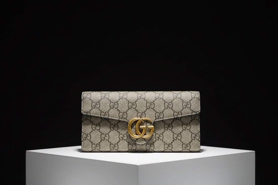 PORTAFOGLIO GG BEIGE